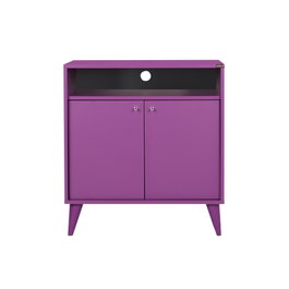 Hanah Home Armario Multiusos Morado Adr-220-Uu-1